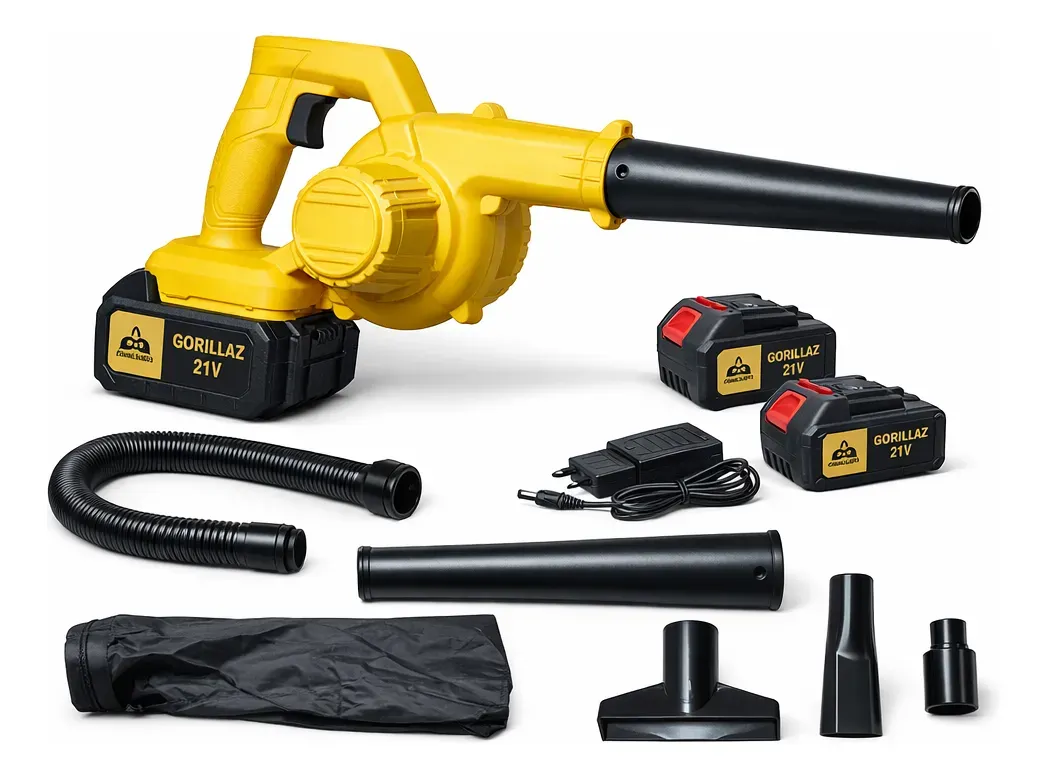 Soprador E Aspirador 21v 550w - Sw13 Amarelo Gorillaz Amarelo 127v